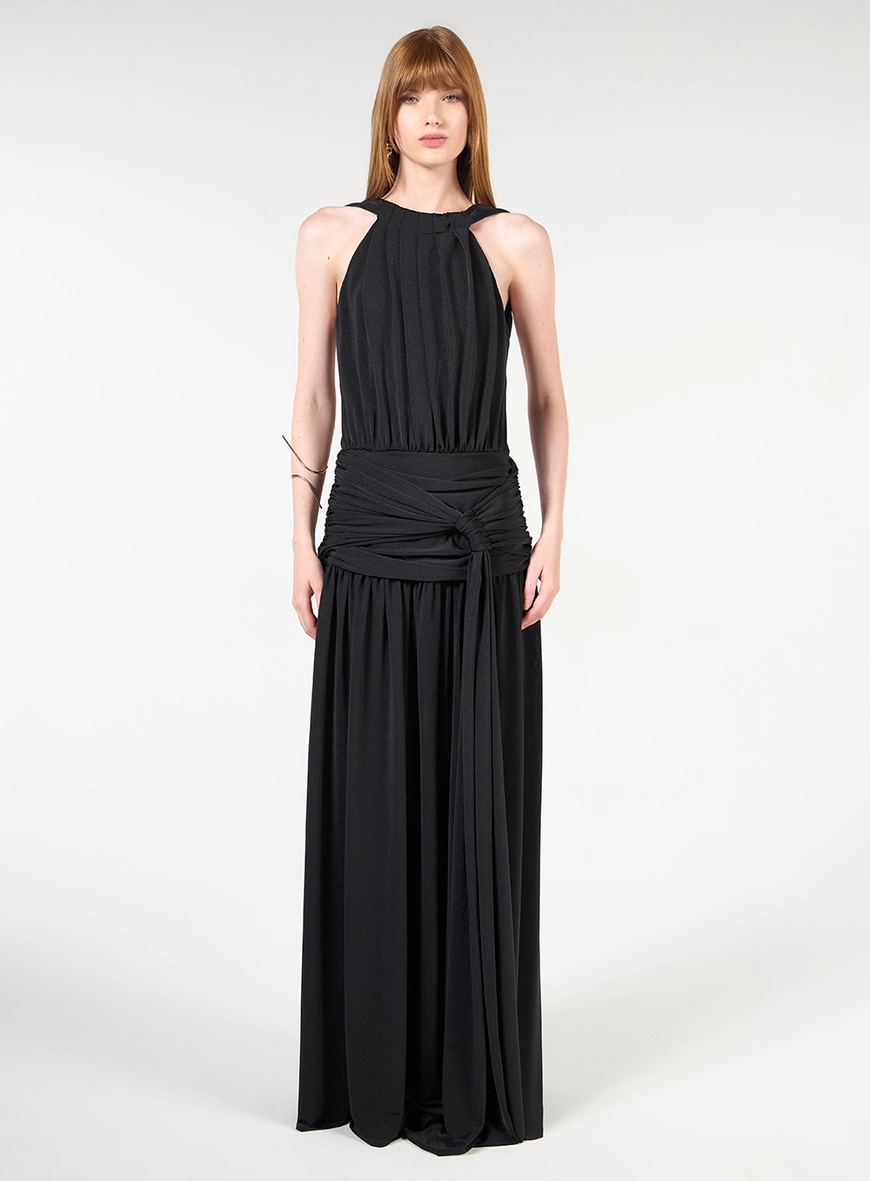 Vestido Longo Pala Faixa