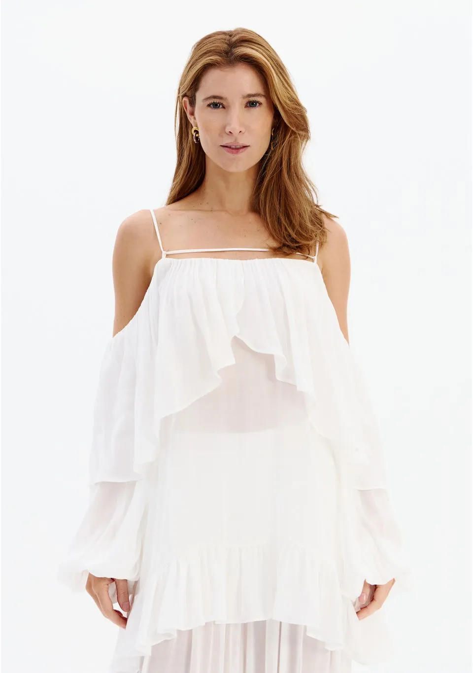 Blusa Ampla Alongada